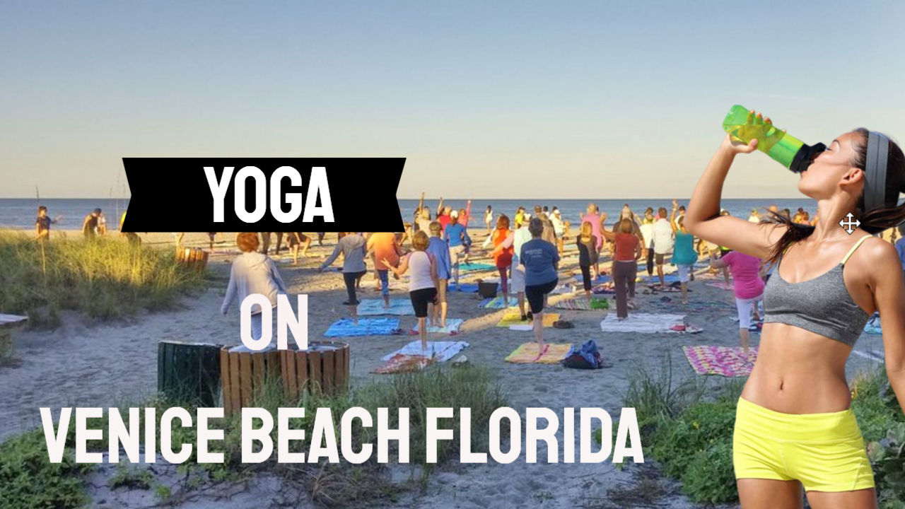 Experience the unique blend of serenity and strength with yoga sessions at Venice Beach, FL.