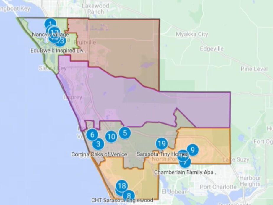 Funded Projects in Venice and North Port Offer a Glimpse into Sarasota's Efforts to Tackle Affordable Housing Crisis