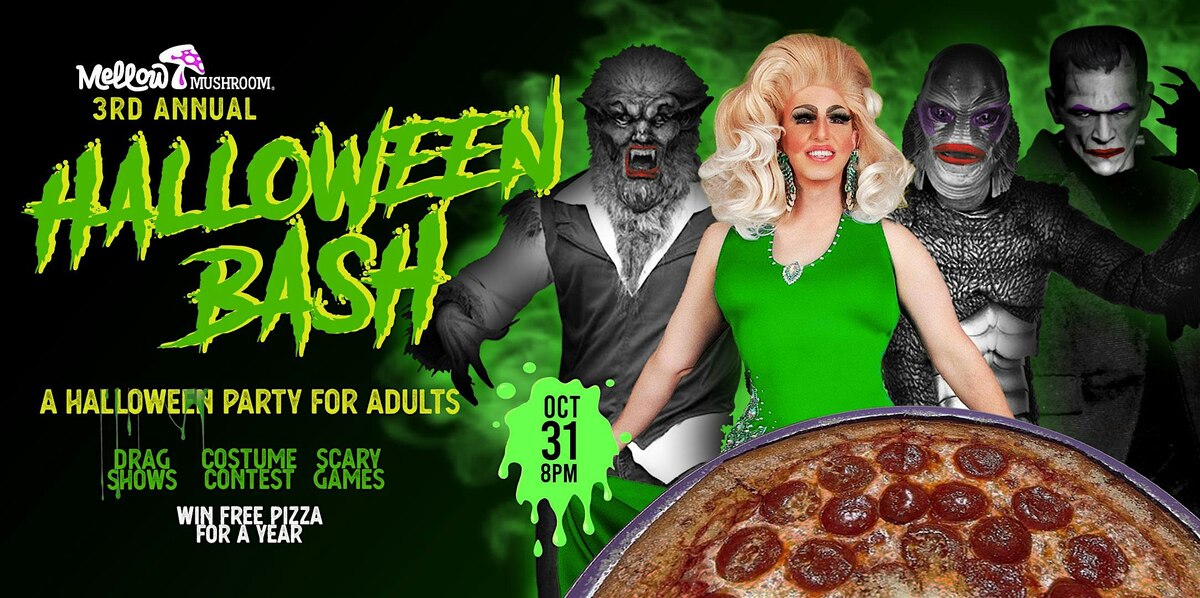 Mellow Mushroom's Halloween Bash: A Night of Spooky Cocktails and Games!