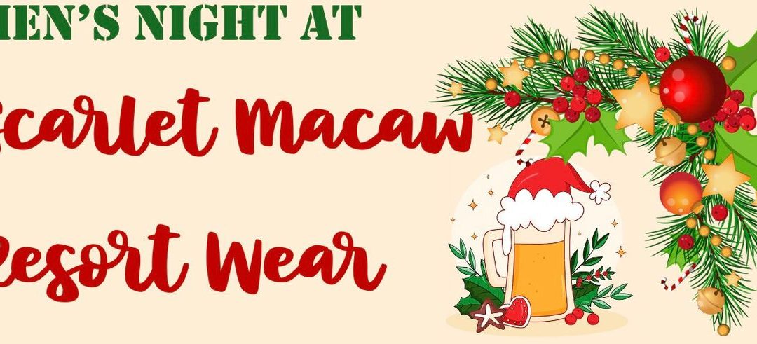 Cheers to Shopping: Enjoy Men’s Night at Scarlet Macaw Resort Wear