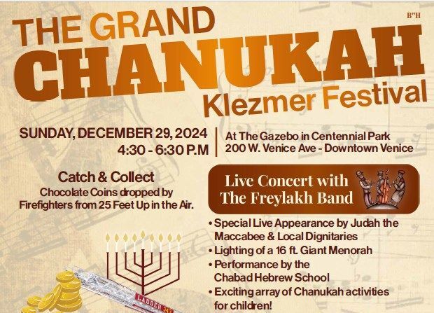 The Grand Chanukah Festival: A Community Celebration in Venice, FL