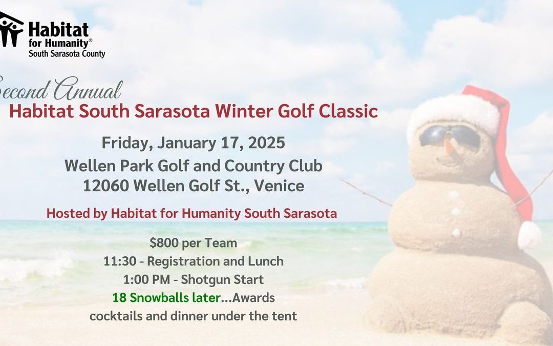 Habitat South Sarasota Winter Golf Classic: Fun and Philanthropy Combined